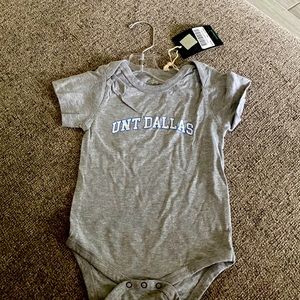 Gray onesie UNT Dallas